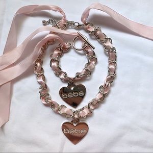 Bebe bracelet & choker set